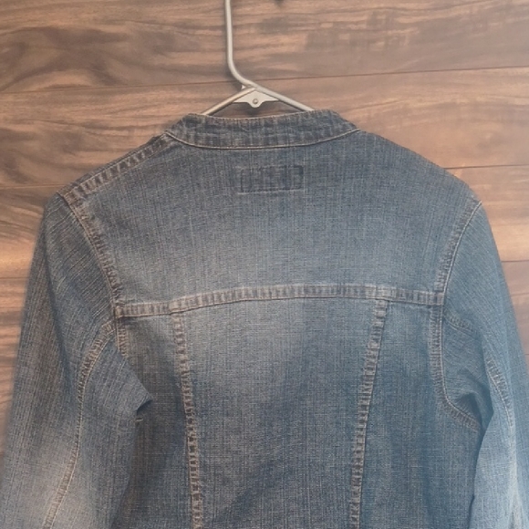 Vintage Lois Jeans Authentic Denim Jean Jacket - Womens Medium - Picture 12 of 12